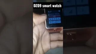 DZ09 smart watch Emergency call