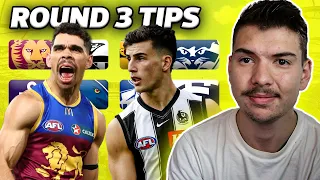 Round 3 AFL Tips + Predictions 2024