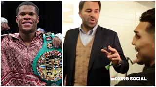"YOU'RE NOT UNDISPUTED CHAMPION!" EDDIE HEARN TELLS TEOFIMO LOPEZ IN DEBATE OVER WBC FRANCHISE/HANEY