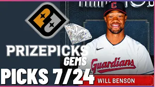 MLB PRIZEPICKS | PROP PICKS | MONDAY | 7/24/2023 | MLB BETTING | BET PROPS