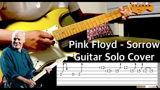 Guitar Lesson(with TAB) | Pink Floyd - Sorrow(Pulse 1994) Guitar Solo Cover