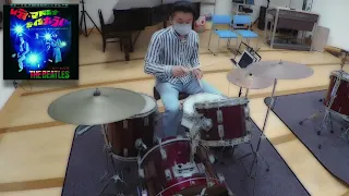 The Beatles "Lady Madonna" Drum Cover