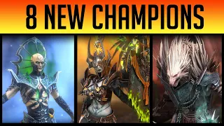 🚨NEW PATCH🚨BRINGS 4 NEW LEGENDARY & 4 NEW EPIC CHAMPIONS #test server  Raid: Shadow Legends