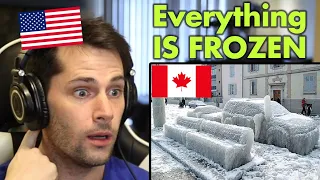 American Reacts to Canada's Worst Ice Storm Ever (Part 1)