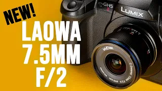 New Version - Laowa 7.5mm f/2 Auto Aperture