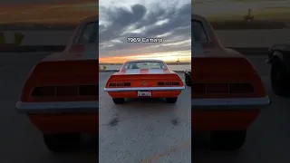 1968 MUSTANG VS 1969 CAMARO