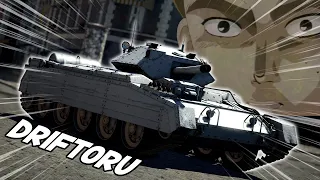 CRUSADER TANK DRIFTING | War Thunder EUROBEAT