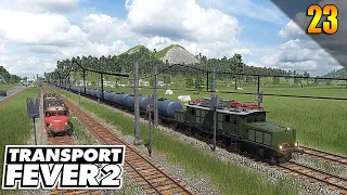 Transport Fever 2 Game, City Rebuilding and New Roads | Series 23