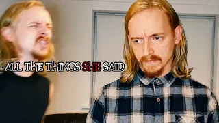 ALL THE THINGS SHE SAID - T.A.T.U - METAL COVER BY JAY TAYLOR