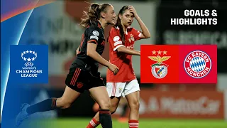 HIGHLIGHTS | Benfica vs. FC Bayern München -- UEFA Women's Champions League 2022/23 (Deutsch)