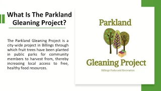 Parkland Gleaning Orientation Video