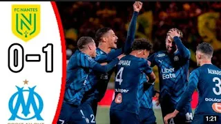 Nantes vs Marseille 0-1 goals and Extended highlights