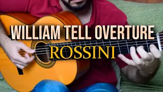 WILLIAM TELL OVERTURE (Rossini) - Classical Guitar Solo (Marcos Kaiser)