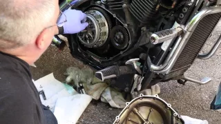 Suzuki Marauder 800 Clutch Replacement - Part 3 - Clutch Reassembly