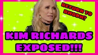 Kim Richards Return to RHOBH? and new BOMBSHELL BOOK?