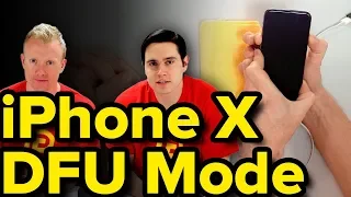 DFU Mode On iPhone X: How To Enter It & Restore! (Works For iPhone 8 / 8 Plus Too!)