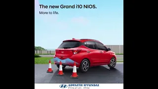 Advaith Hyundai | Hyundai Grand i10 NIOS | Rear parking camera with display on audio