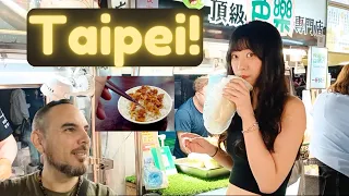 My First Impressions of Taiwan | Taipei Night Market Wow!