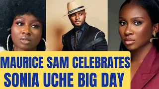 Maurice Sam celebrates  Sonia uche birthday in Grand style 💃💃#mauricesam #soniauche #trendingshorts