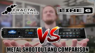 Fractal Audio Axe-fx III vs Line 6 Helix - Comparison and shootout