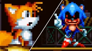 Sonic.exe over Metal Sonic ~ Sonic Mania Plus mods ~ Gameplay