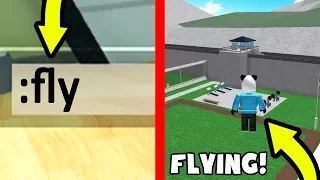 I GOT ADMIN COMMANDS IN PRISON LIFE! OMG! | Roblox