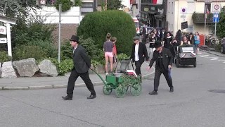 Schäferlauf Wildberg Trauerzug 2018  Club der Sackhüpfer