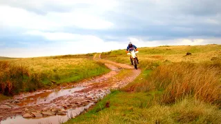 Spring on the trail  -  solo adventure trail ride - KTM 690 Enduro R-            South Wales.