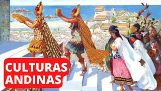 Las CULTURAS ANDINAS: caral, chavín, tiahuanaco, nazca, huari