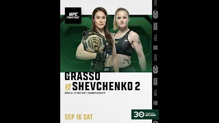 Экспресс прогноз на результаты UFC Fight Night 227 Шевченко Грассо 2