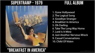 Supertramp  1979 Greatest Hits - Breakfast In America Full Album With Lyrics 2022