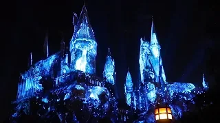 FULL “Dark Arts at Hogwarts Castle” Projection Show | Universal Studios Hollywood