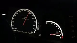 Mercedes CL 63 AMG Vmax über 300 deutsche Autobahn