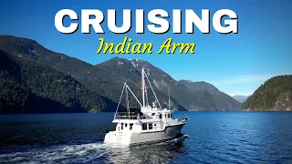 We're cruising up Indian Arm...a breathtaking FJORD just outside of Downtown Vancouver! [MV FREEDOM]