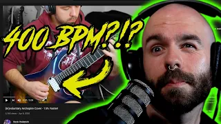 400 BPM DEATH METAL?!? Dean Watches Archspire Covers on Youtube