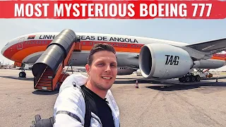 My TAAG ANGOLA ADVENTURE - The WORLD's MOST MYSTERIOUS BOEING 777!