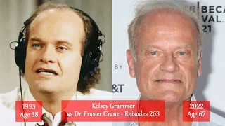 Frasier (TV series) the Cast from 1993/04 to 2022