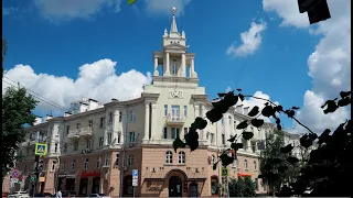 Воронеж, ул  Театральная июнь 2021 г