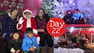 We Met Santa Claus! | Vlogmas Day 22