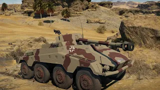 War Thunder Realistic Battle Sd.Kfz.234/4 Shoot and Scoot