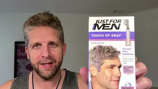 Just For Men Touch of Gray, Mens Hair Color Kit with Comb Applicator for Easy Application