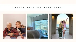 LOYOLA CHICAGO DORM TOUR! 💘(FIRST YOUTUBE VIDEO EVER)