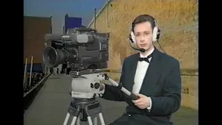 Анонс программы "Видеоревю с Игорем Жуковым" 90-х годов на канале "Тонис"