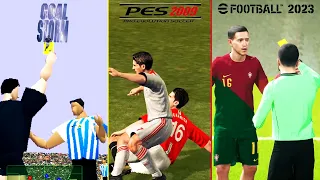 Pro Evolution Soccer Fouls & Injuries Evolution [1995 - 2023]