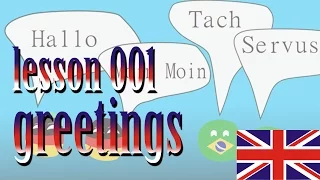 lesson 001 - german with Karsten - greetings