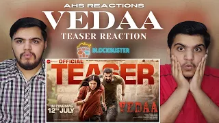 Pakistani Reaction On Vedaa - Official Teaser | John Abraham, Sharvari, Abhishek B | AHS REACTIONS
