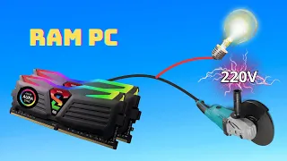 How to turn RAM PC into a powerful 220V INVERTER