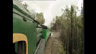 Steam locomotives 3801 & 3830 - including cab ride from Unanderra to Robertson - August 2002