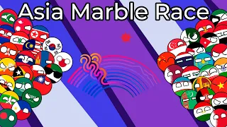 Countryballs Marble Race Asian Games 2023 | Asian Games 2022