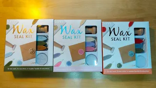 Unboxing Wax Seal Kit (Avec) from Action and do some Wax Seal them